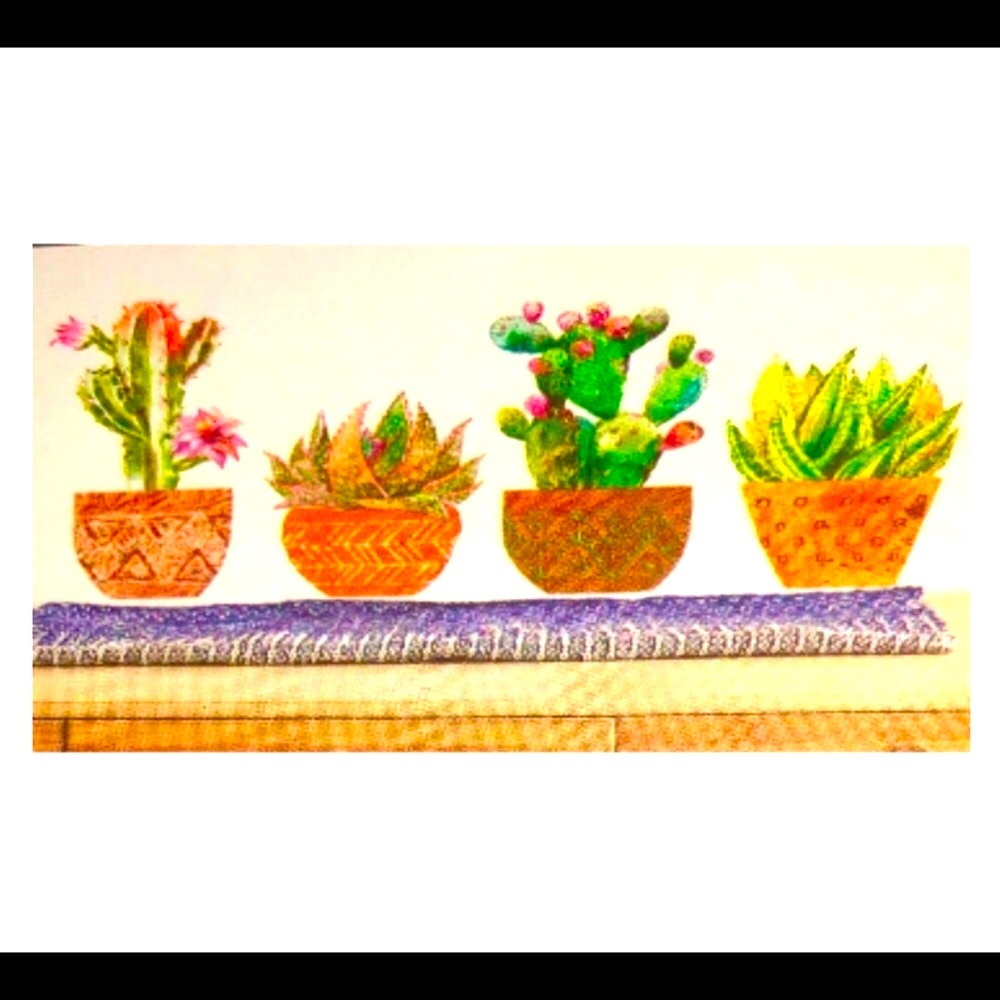 🌵 BOHO CACTUS WALL DECAL 🌵
